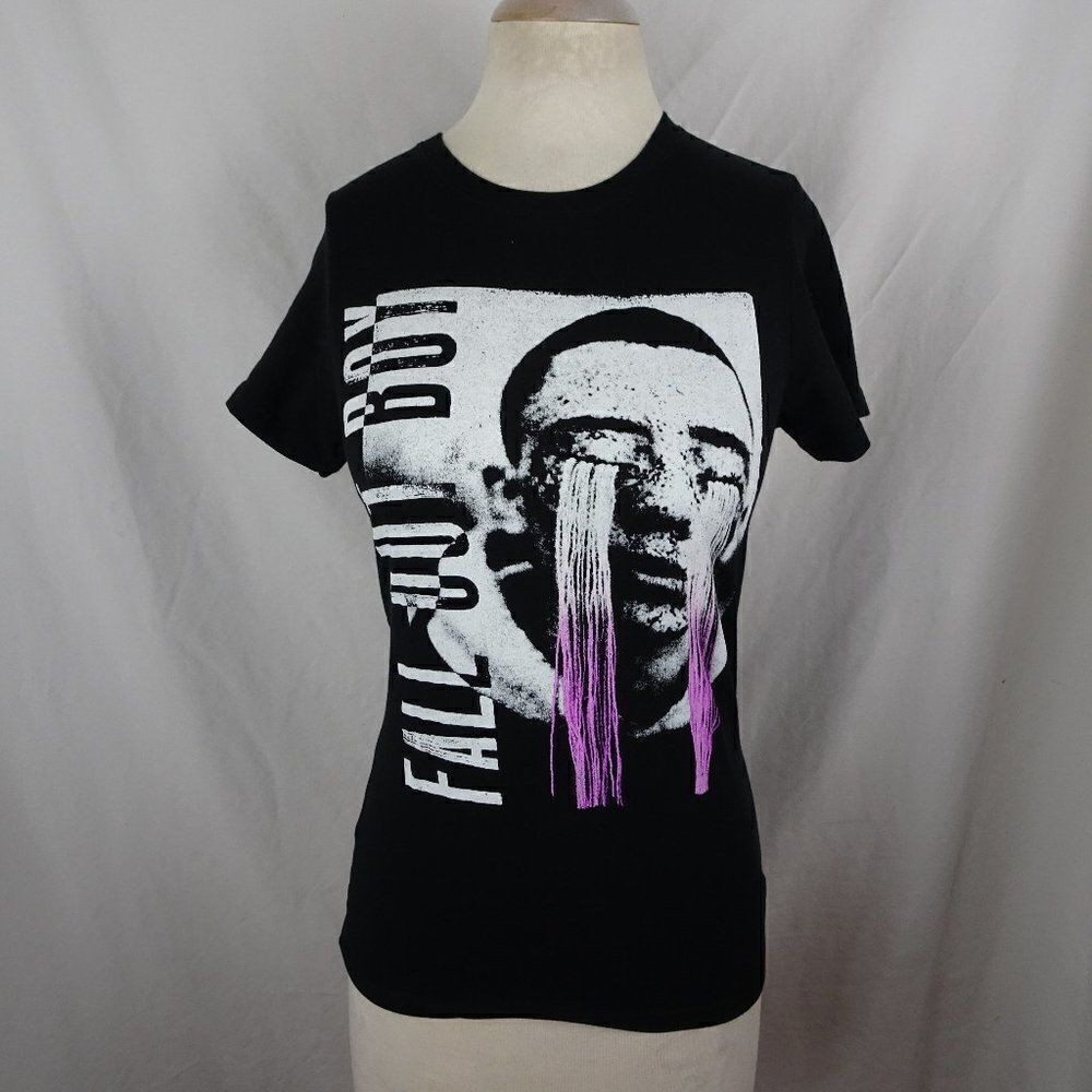 Fall Out Boy Women Black Shirt